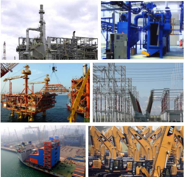 除銹設(shè)備拋丸機應(yīng)用行業(yè)圖片