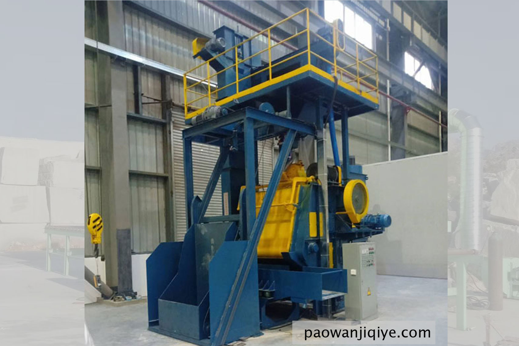 金屬履帶式拋丸機